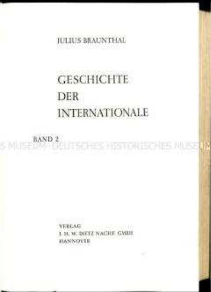 Veröffentlichung über die Geschichte der kommunistischen Internationale, Band 2