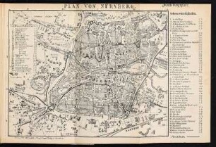PLAN VON NÜRNBERG.