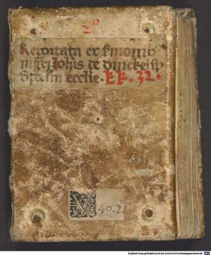Sermones varii circa a. 1448 habiti - BSB Clm 19825