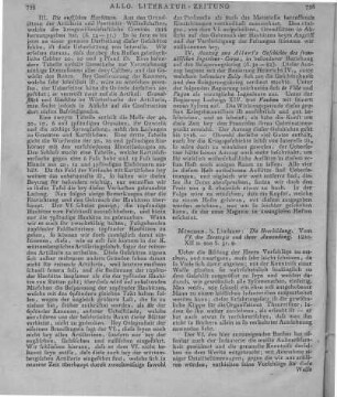 Xylander, J. v.: Die Heerbildung. München: Lindauer 1820