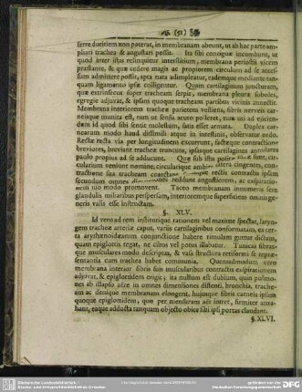 §. XLV. Laryngis delineatio & officium