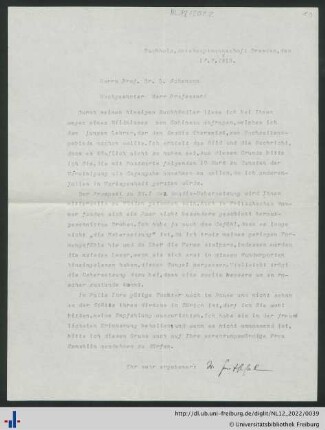 Brief, 17.07.1913