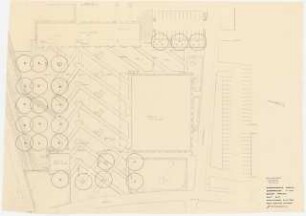 Post-Ingenieurschule, Dieburg Außenanlage: Vorplatz 1:200
