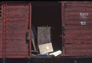 Klepsau Geschlossener Güterwagen Bahnhofsinventar Krautheim