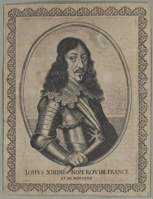 Bildnis des Louys XIII., Roy de France
