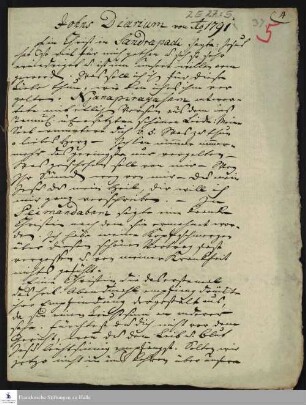 Auszug aus dem Tagebuch von Christoph Samuel John, 1791.