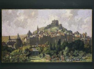 Ansicht der Stadt Marburg
