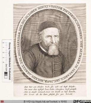 Bildnis Pieter Pietersz.