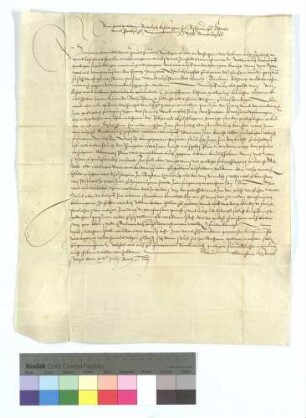 Der Bischof von Speyer schreibt an den Abt wegen der indebite bezahlten 124 Gulden dem St. Barbaraaltar gehöriger Gült.