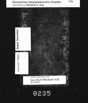 Gerichtshandelsbuch von Groitzsch (bei Wilsdruff)