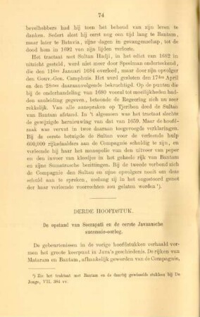 Derde hoofdstuk. De opstand van Soerapati en de eerste Javansche successie-oorlog