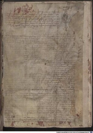 Commentarius in Decretales Gregorii IX. papae (Lib. III) - BSB Clm 14257