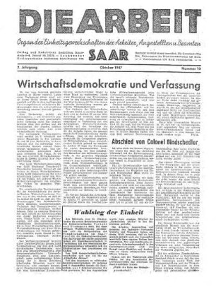 Nummer 10: Oktober 1947
