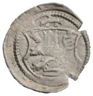 Fundmünze, Pfennig (einseitig), Mitte 16. Jh.