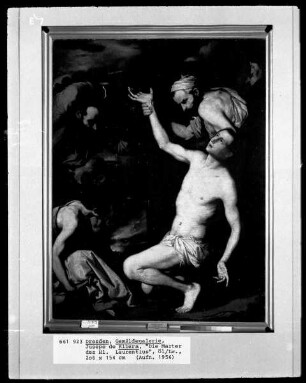 Die Marter des heiligen Laurentius
