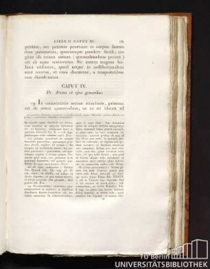 Caput IV. De Arena et ejus generibus