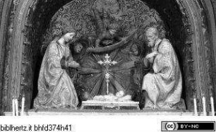 Anbetung des Kindes durch Maria und Joseph
