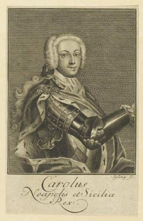 Bildnis des Carolus, Neapolis et Siciliae Rex