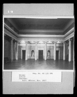 Weimar, Festsaal im Schloss