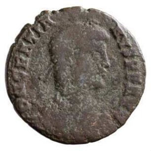 Münze, Aes 2, 9. August 378 - 25. August 383 n. Chr.