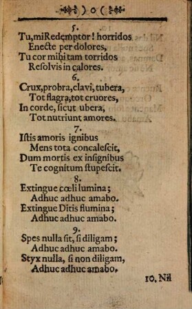 Affectus amoris in deum