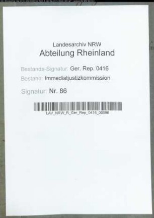 Das bei Abduktionen zu beobachtende Verfahren.