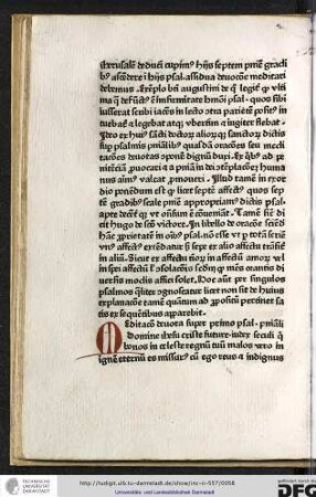 Meditatio devota super primo psalmo penitentiali Domine Ihesu Criste...