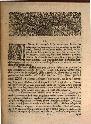 Dissertatio Academica De Malleolo Jobeleio