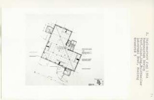 Wohnungsbau, Berlin-Jungfernheide (Diplomarbeit bei Peter Poelzig): Grundriss 3