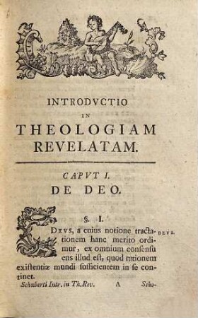 Ioannis Ernesti Schuberti Introductio in theologiam revelatam