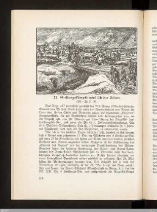 22. Stellungskämpfe nördlich der Ailette