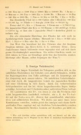 2. Sonstige Verkehrsmittel