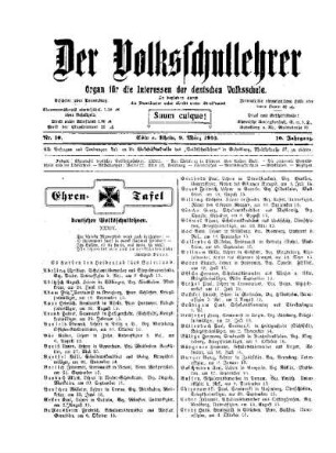 Ehren-Tafel deutscher Volksschullehrer : XXXIX.