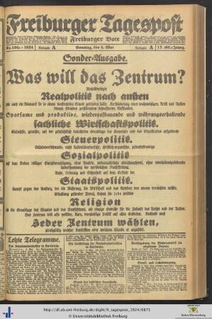 04.05.1924 (Sonder-Ausgabe)