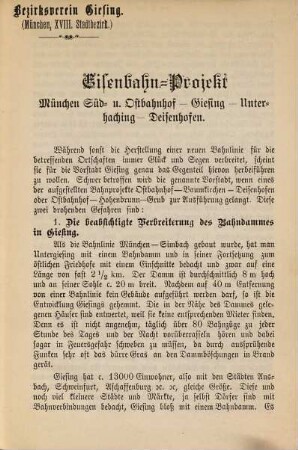 Eisenbahn-Projekt München Süd- u. Ostbahnhof - Giesing - Unterhaching - Deisenhofen