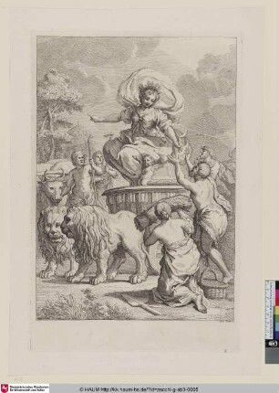 [Triumph der Ceres; Das Opfer an die Ceres; Le Sacrifice à Cérès]