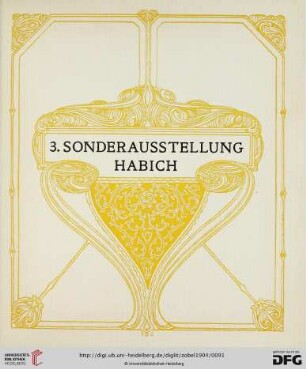 3. Sonderausstellung Habich