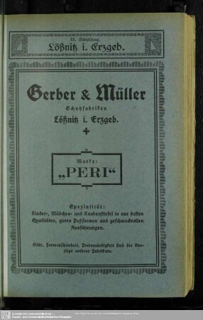 IX. Lößnitz i. Erzgeb.