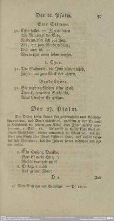 Der 23. Psalm