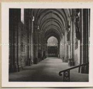 Bamberg, Dom, Figuren der Kirche und Synagoge