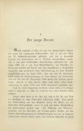 4. Der junge Docent
