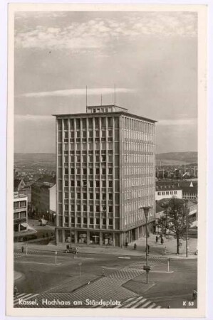 Kassel, Hochhaus am Ständeplatz
