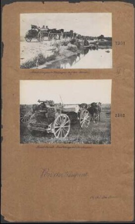 Maschinengewehrkomagnie auf dem Marsche