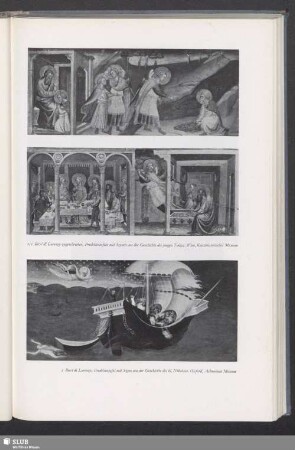[Toskanische Gemälde des internationalen Stiles in der Wiener Galerie]