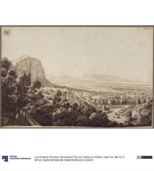 "Ansicht des Tals von Partinico in Sizilien"