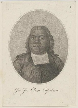 Bildnis des Jac. Jo. Eliza Capitein