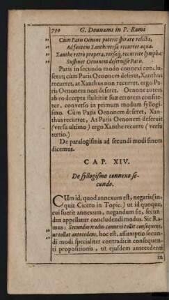 Cap. XIV. De syllogismo connexo secundo.