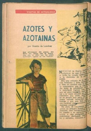 Azotes y azotainas : Viñetas de actualidad