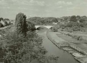 Rüdersdorfer Kalkberge, Kanal zum Transport von Kalkstein