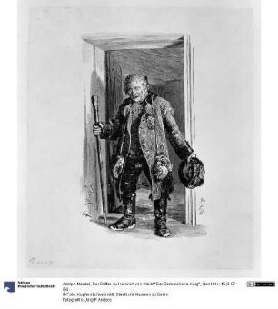 Der Büttel. zu Heinrich von Kleist "Der Zerbrochene Krug"